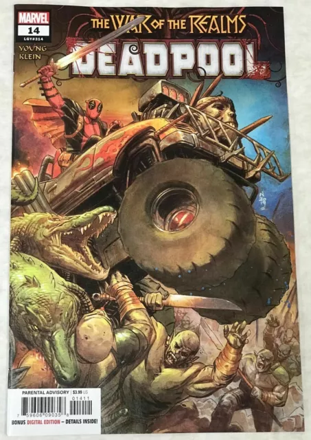 Deadpool #14 Secret Carnage Blood Variant Marvel Comics 1st Print 2019 unread NM