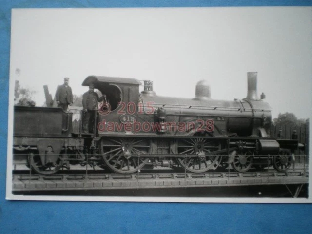 PHOTO LMS Johnson Class 2P 4-4-0 412 £2.50 - PicClick UK