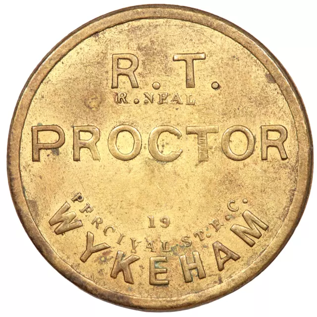 R. T. Proctor Sixpence (6D) Wykeham Market Token (#4107)