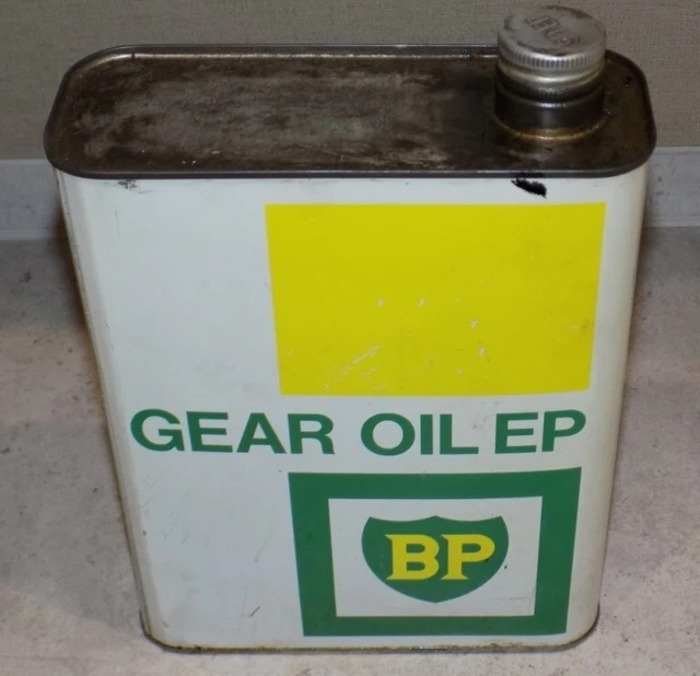 ANCIEN BIDON 2 Litres Huile Bp Gear Oil Ep Automobile Garage EUR 14,50