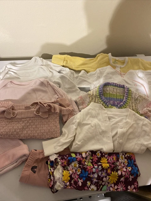 baby girls clothes 0-3 months bundle
