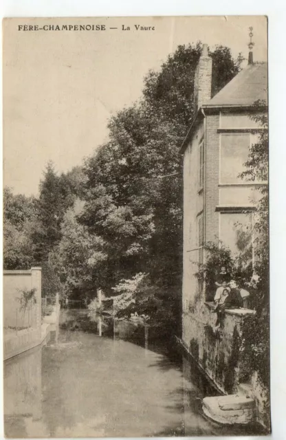 FERE CHAMPENOISE - Marne - CPA 51 - La Vaure