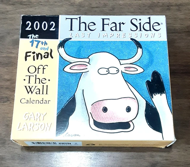 2002 THE FAR Side Last ImpressionsThe 17th and Final OfftheWall Desk