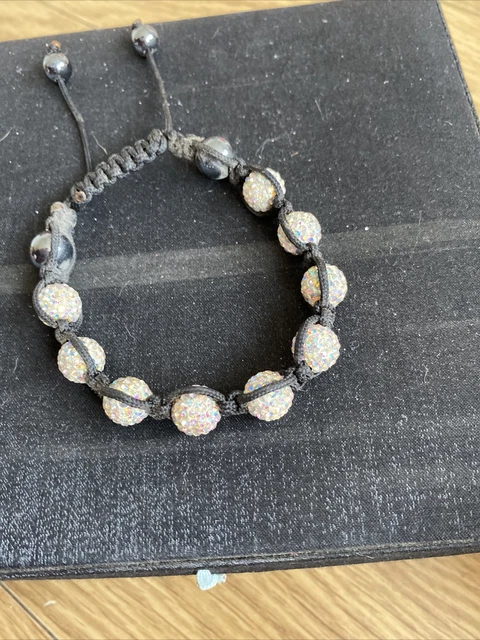 TRESOR PARIS BRACELET, multi Swarovski Crystal Ball/Magentite