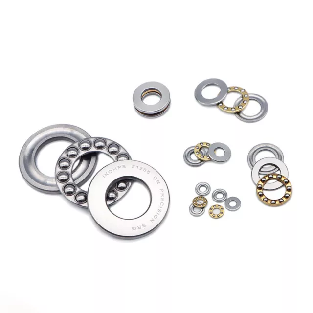 Bearing Steel Thrust 3 Part Ball Bearings Metal Axial Ball Bearing Set