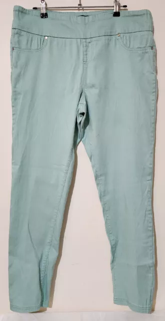 XRD Denim Jeans Womens Size W38 L28 Mint Green Denim