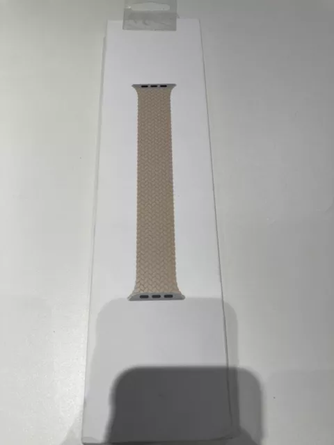 Apple Watch Armband Geflochtenes 45 mm Solo Loop Beige Braided MPCM3ZM/A