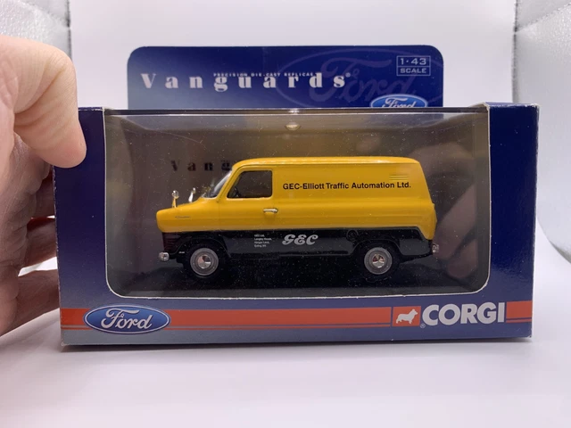Ford Transit Van MKI Evening News 1/43 Par Vanguards - Modèle Réduit Collection, Neuf