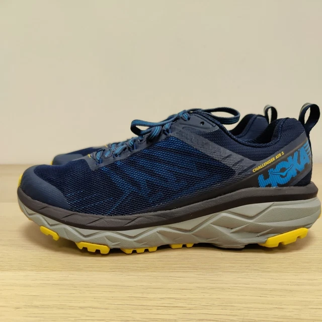 Hoka One One Men's Challenger ATR 5 Running Jogging Blue Trainers Sneakers Uk 9