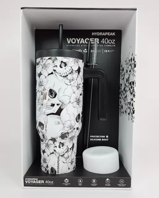 Hydrapeak Replacement Straw Set for 40oz Voyager, Reusable Straws, 40 Oz  Tumbler Straw, 3 Pack (Modern Blue) - Yahoo Shopping