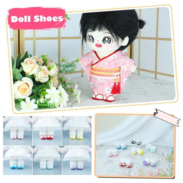 Poupée Peluche Chaussures 20cm Poupée Chaussures Accessoires pour vêtements