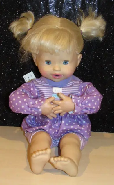Vintage 2010  Little Mommy Fisher Price Doll - My Very Real Baby Mattel Works