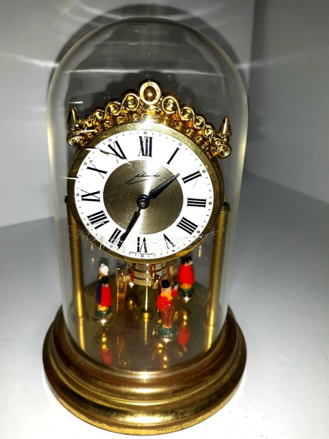 VTG.Schmid German Dome Anniversary Clock Dancing Figures Oktoberfest Not Working VTG.Schmid German Dome Anniversary Clock Dancing Figures Oktoberfest Not Working
