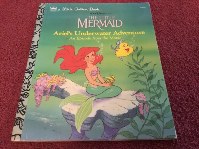 Little Remy Book LITTLE GOLDEN BOOK Disney’s The Little Mermaid $5.17 - PicClick AU