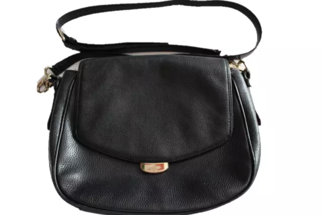 KATE SPADE MULBERRY Street Alecia Pebbled Black leather~Bag EXCELLENT  condition~ £ - PicClick UK