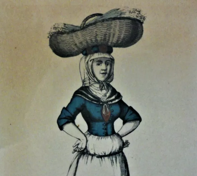 Chr Suhr, 1771-1842, kolor-Radierung 1808: WÖJY OOK LAWENDELLBLOOM