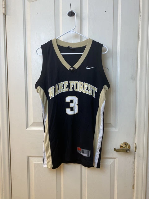 Vintage Nike Wake Forest Demon Deacons #3 Chris Paul Basketball Jersey Mens Sz S