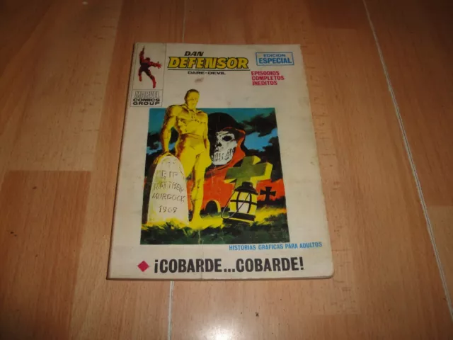 Dan Defensor Dare-Devil V1 Comic Nª 22 Por Ediciones Vertice Del Año 1971