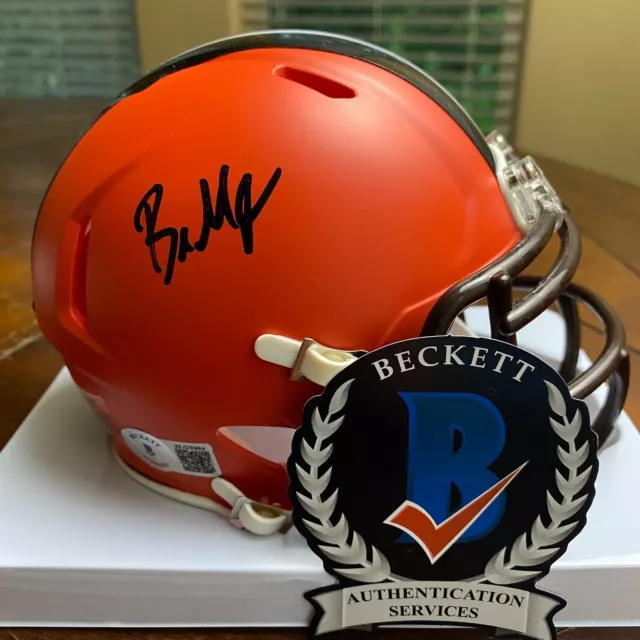 Baker Mayfield Autographed Signed Cleveland Browns Mini Helmet Beckett