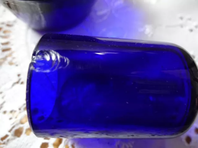 Cobalt Blue Glass Liners 3