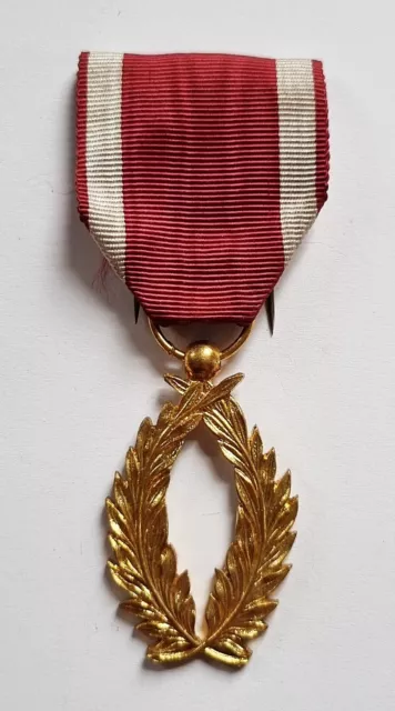 Orden / Medaille - Goldene Palme zum Kronenorden - Belgien - um 1945 - Original