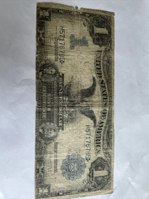 U.S. - Series of 1899 $1.00 Silver Certificate (Black Eagle)