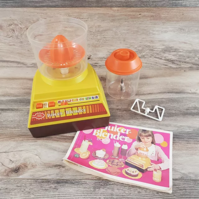Vintage Betty Crocker Juicer Blender for Kids 1978 Play Kitchen Kenner UNTESTED