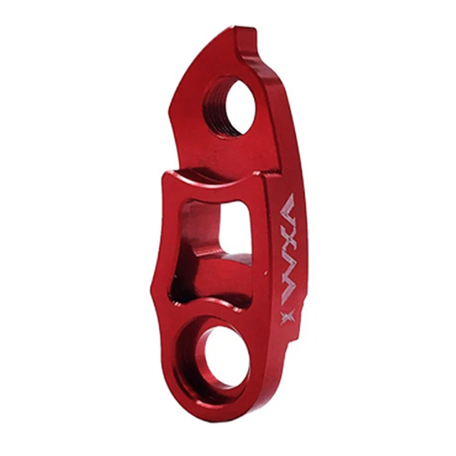 BIKE REAR DERAILLEUR Hanger Extender Frame Gear Tail Hook (Red Long) £5 ...