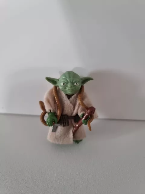 Vintage Star Wars Yoda ( Brown Snake ) 1980 100% Original And Complete