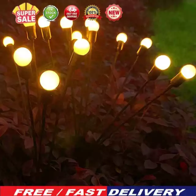LED Solar Outdoor Lamp Automatic Glow Swinging Easy Installation for Home Garden