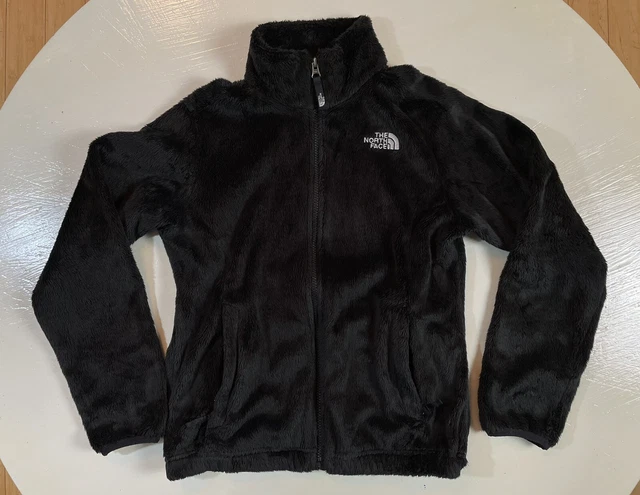 Girls L /G 14 - 16 The North Face Ladies Osito Fleece Full Zip Coat Jacket Black