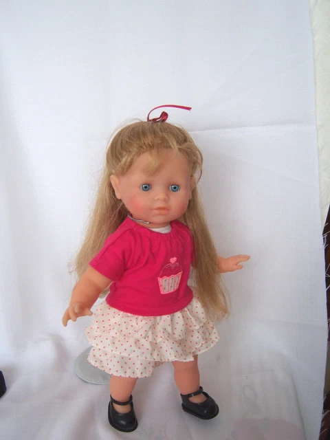 Poupée Corolle Estelle 36 Cm - Blonde, Yeux Bleus, Chaussures Blanches - Occasion