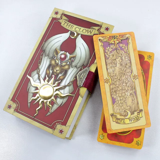 Anime Cardcaptor Sakura Clow Cards Cosplay Fortune Tarot Card Captor Box Gift UK