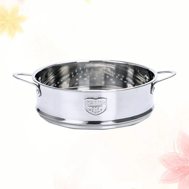 18 Cm Kitchen Steamer Insert Tinned Seafood Stainless Steel Utensil Holder Can