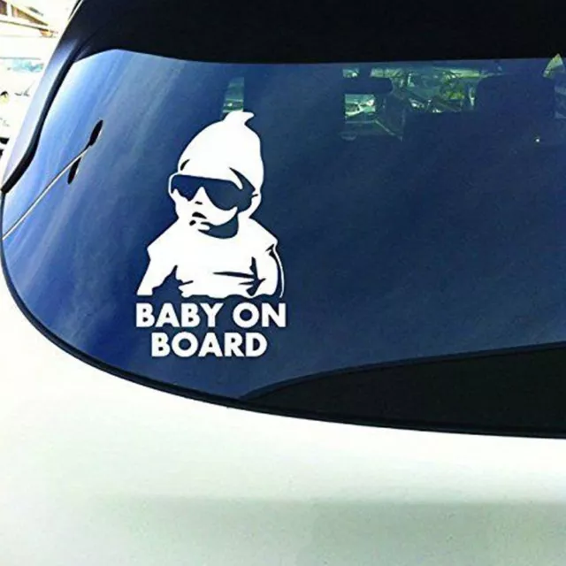 Hot Decoration Wall Reflective Baby on Board Vinyl Decal Car Sticker