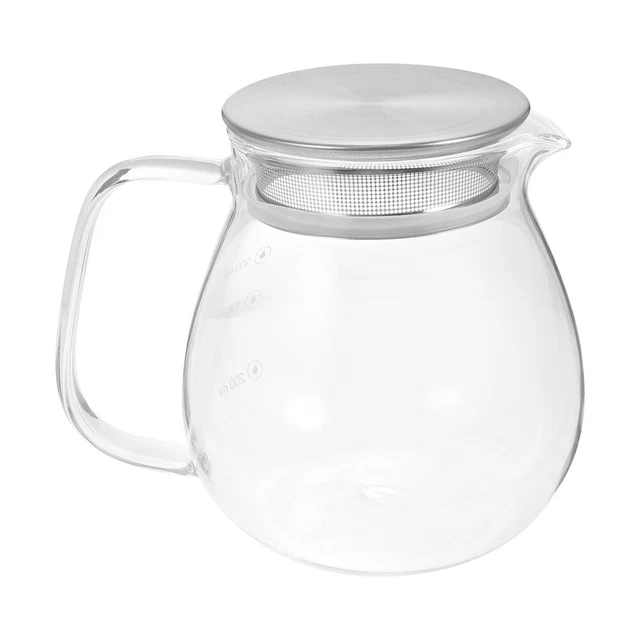 Über Die Kaffeemaschine Gießen Klare Kaffeetasse Teekessel Glas