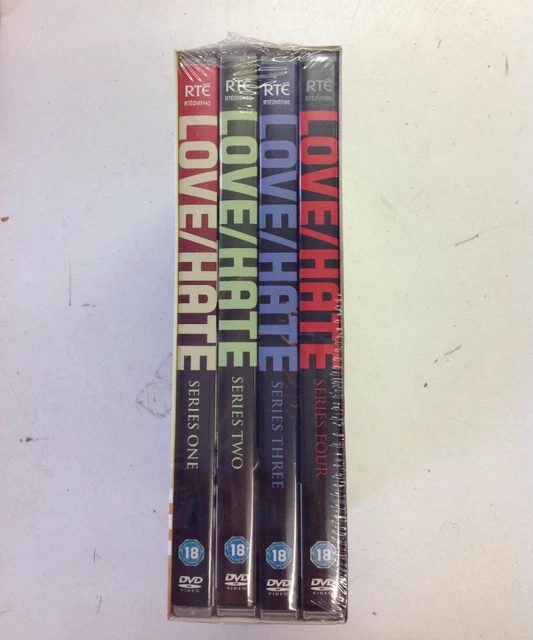 AWARD-WINNING IRISH GANGLAND Drama Love/Hate 4 Series DVD Set - CG W24 ...