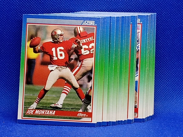 1990 Score Football Cards #1-250 -- COMPLETE YOUR SET -- YOU PICK