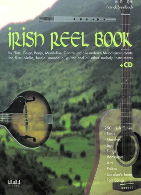 Noten Gitarre irish reel book mit CD 250 Titel Steinbach AMA Verlag 610307