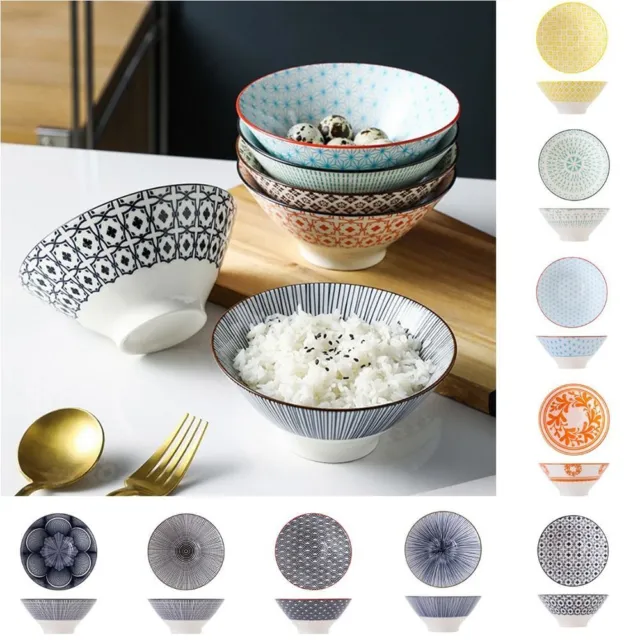 Nordic Style Small Soup Bowls Ceramic Serving Bowl Noodle Bowls  Fruit