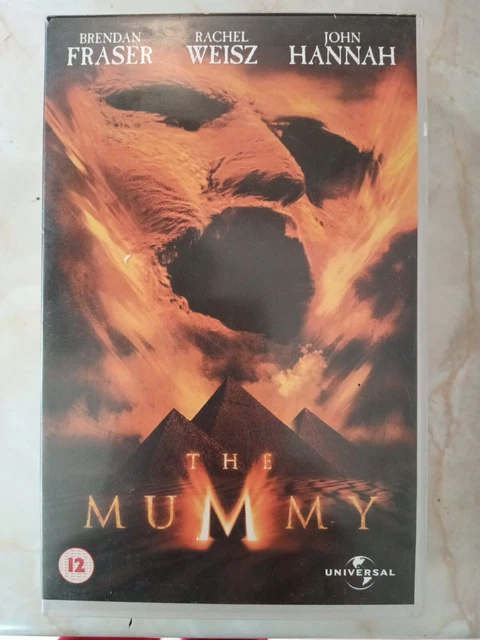 THE MUMMY VHS/SUR 2000 Brendan Fraser Rachel Weisz John Hannah Recently ...