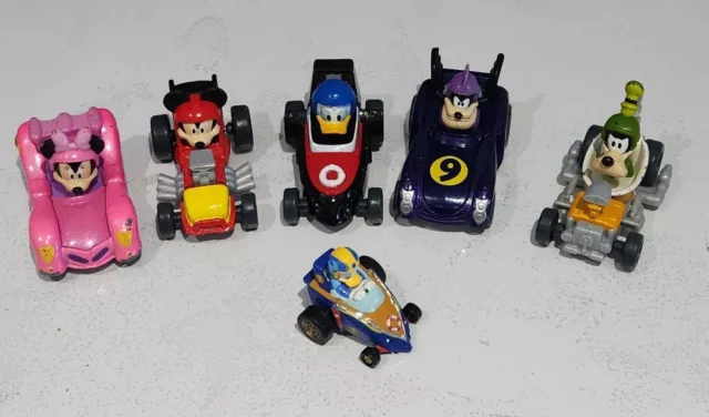 Disney Jr. Roadster Racers Bundle Lot of 3 Minnie Mouse Donald