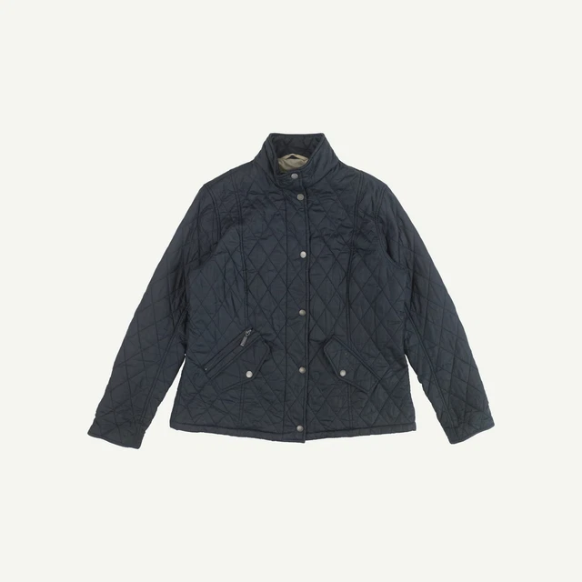 Barbour Womens Black Polyamide Polyester Jacket Argyle Coat Size 16 Barbour Womens Black Polyamide Polyester Jacket Argyle Coat Size 16