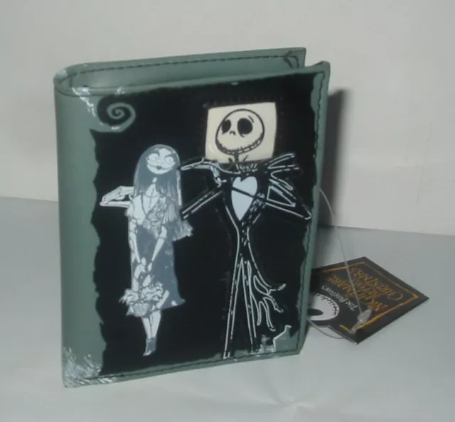 Nightmare Before Christmas Jack Skellington & Sally Bi- Fold Wallet