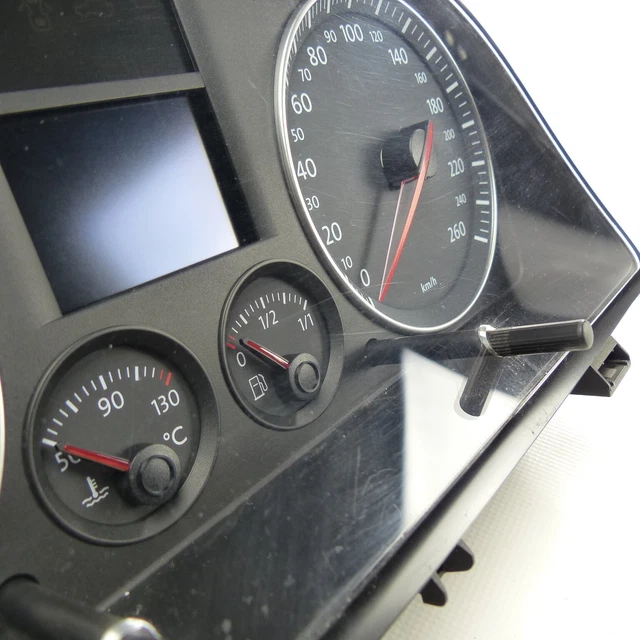 INSTRUMENT CLUSTER COMBINATORIAL Unit Tacho 260km/H 1T0920862A VW Golf