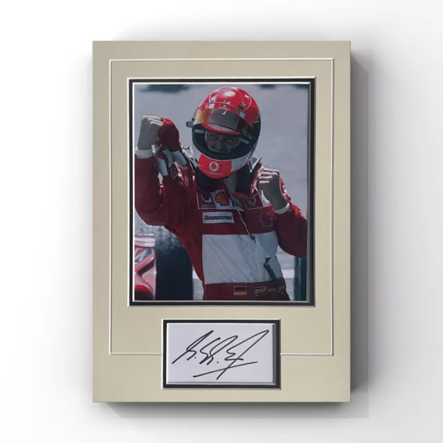 Michael Schumacher - Formula One Legend Signed Display