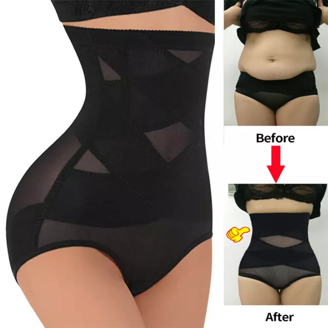 Women High Waist Seamless Tummy Control Body Shaper Pants Slimming  Shapewear