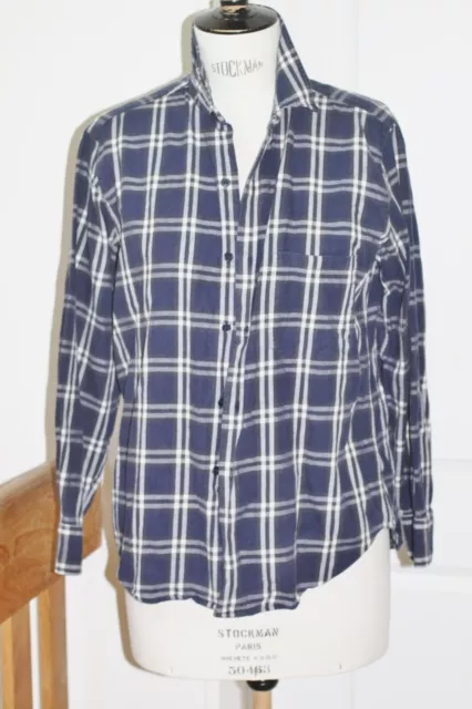chemise - sur-chemise agnès b LOLITA  - 38-40 - 100% coton - carreaux - neuf