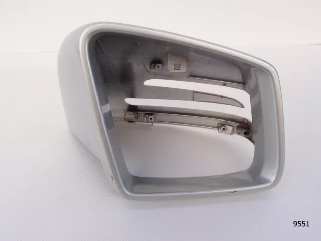 OEM MERCEDES GLE W166 GLS W166 G W463 MIRROR COVER right IRIDIUM SILVER / 9775