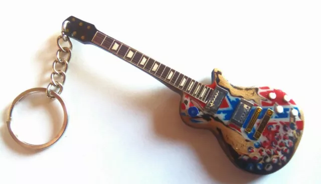" Gibson les Paul " - Porte-Clés - Guitare Guitarra